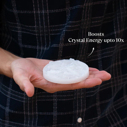 Raw Pyrite Bracelet with FREE Raw Selenite Plate