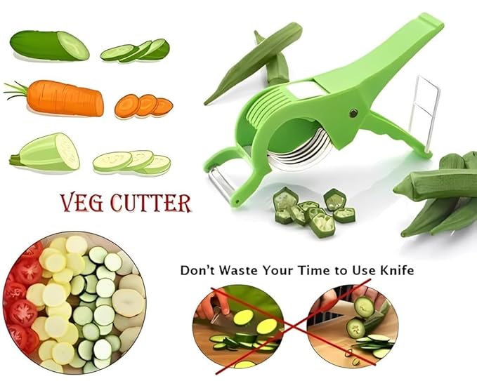 2-in-1 Multipurpose Vegetable Cutter